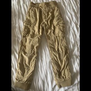 Boys GAP cargo pants lined size small